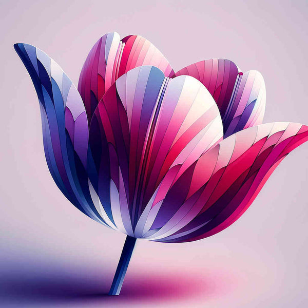 Paint by Numbers - Patterned Tulip