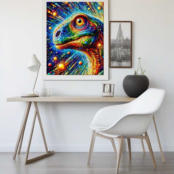 Paint by Numbers - Colorful Dinosaur
