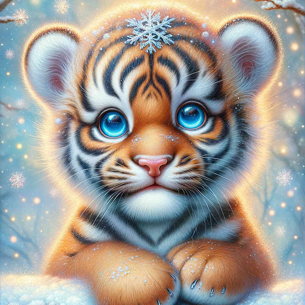 Paint by Numbers - Little Tiger