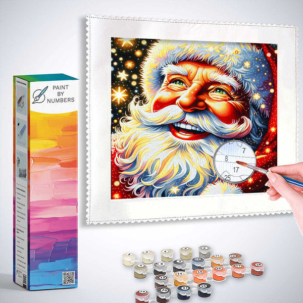 Paint by Numbers - Santa Claus, comic