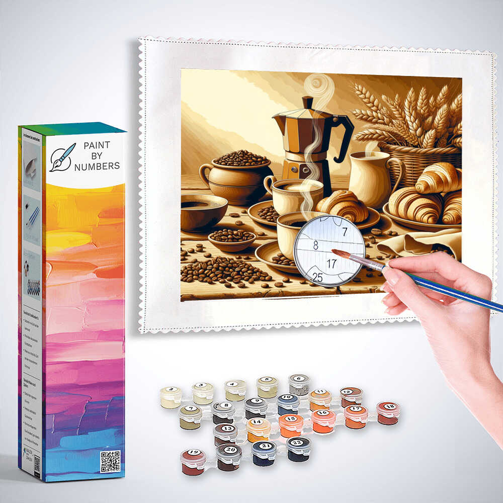 Paint by Numbers - Coffee for Rest