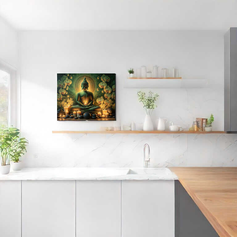 Paint by Numbers - Buddha and Candles