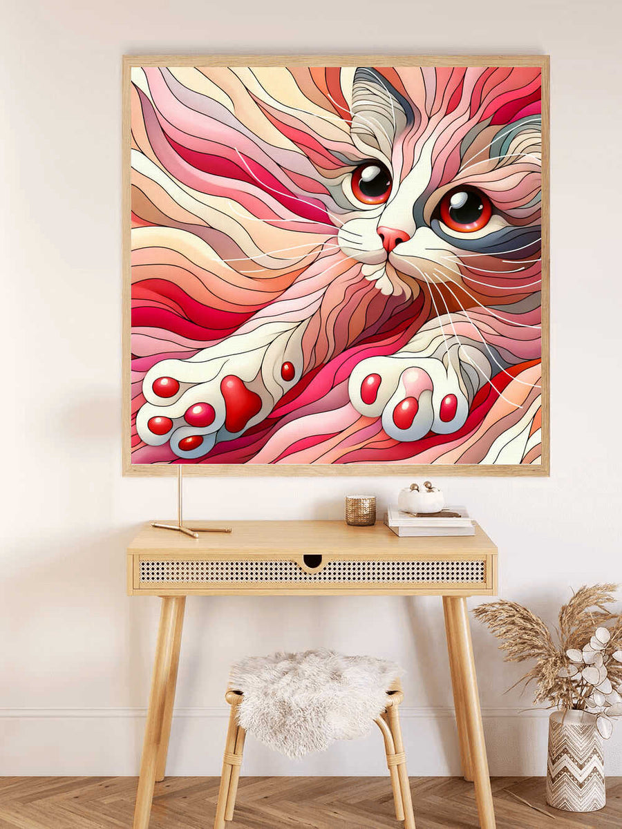 Paint by Numbers - Funny cat