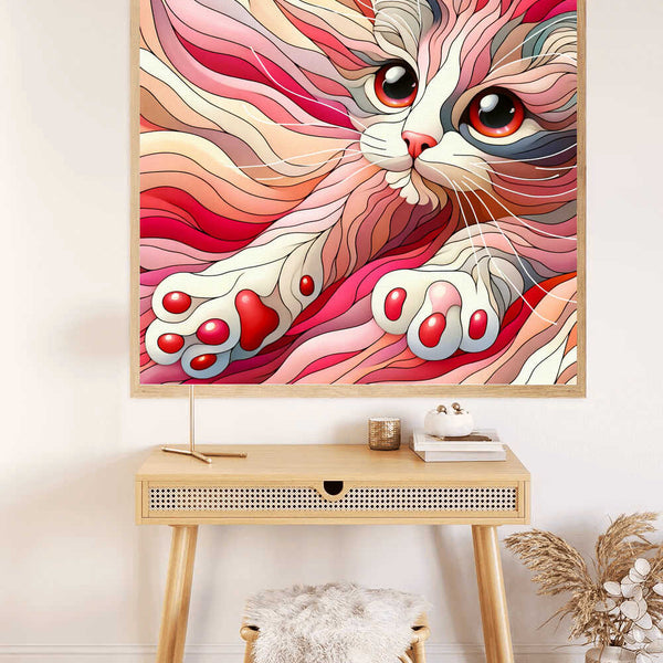 Paint by Numbers - Funny cat