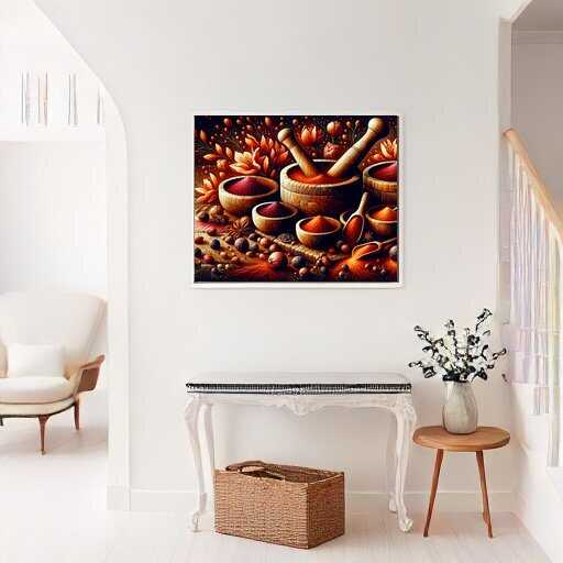 Paint by Numbers - Unusual spices