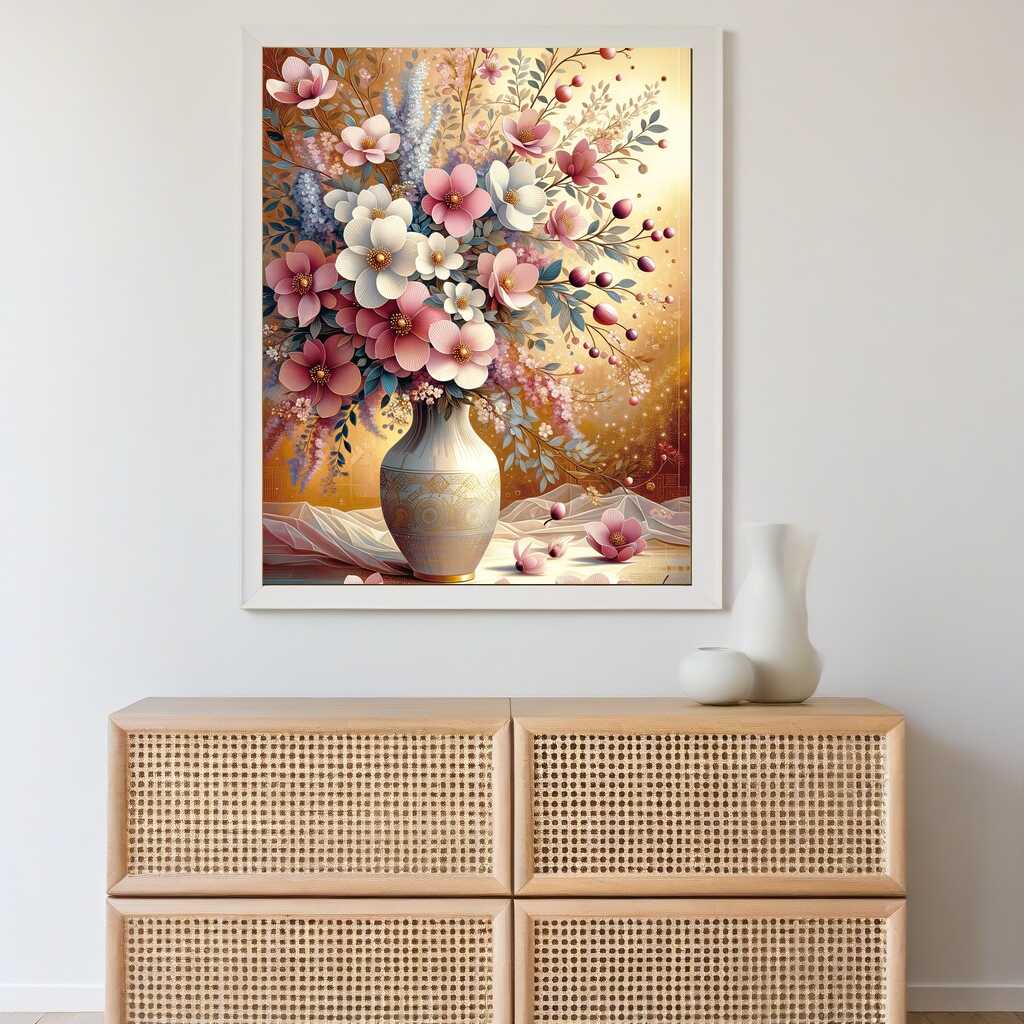 Paint by Numbers - Flower Arrangement