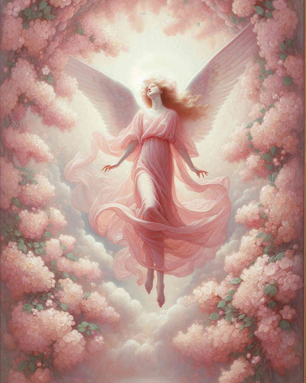 Paint by Numbers - Pink angel
