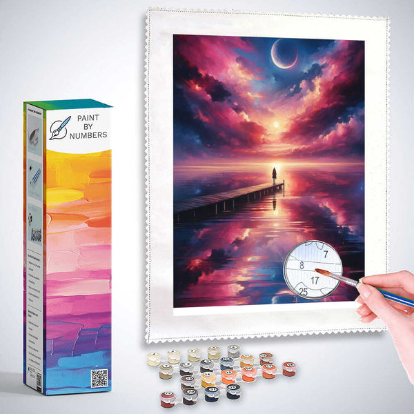 Paint by Numbers - At the End of the Bridge