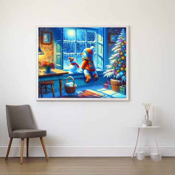 Snowman - Paint by Numbers