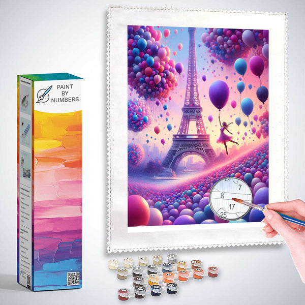 Paint by Numbers - Balloon bouquet