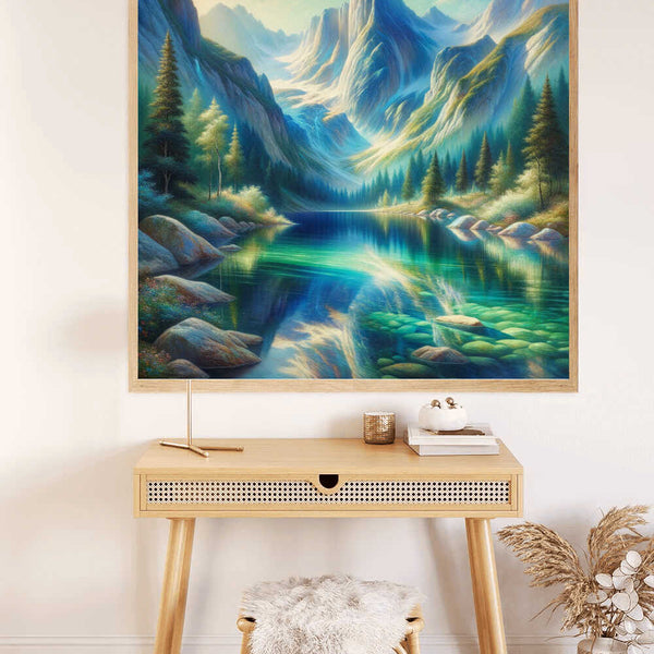 Paint by Numbers - Clear Mountain Lake