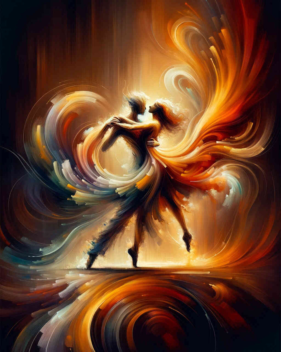 Dancing couple - Paint by Numbers