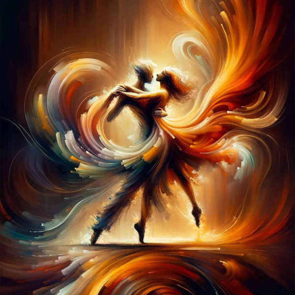 Dancing couple - Paint by Numbers