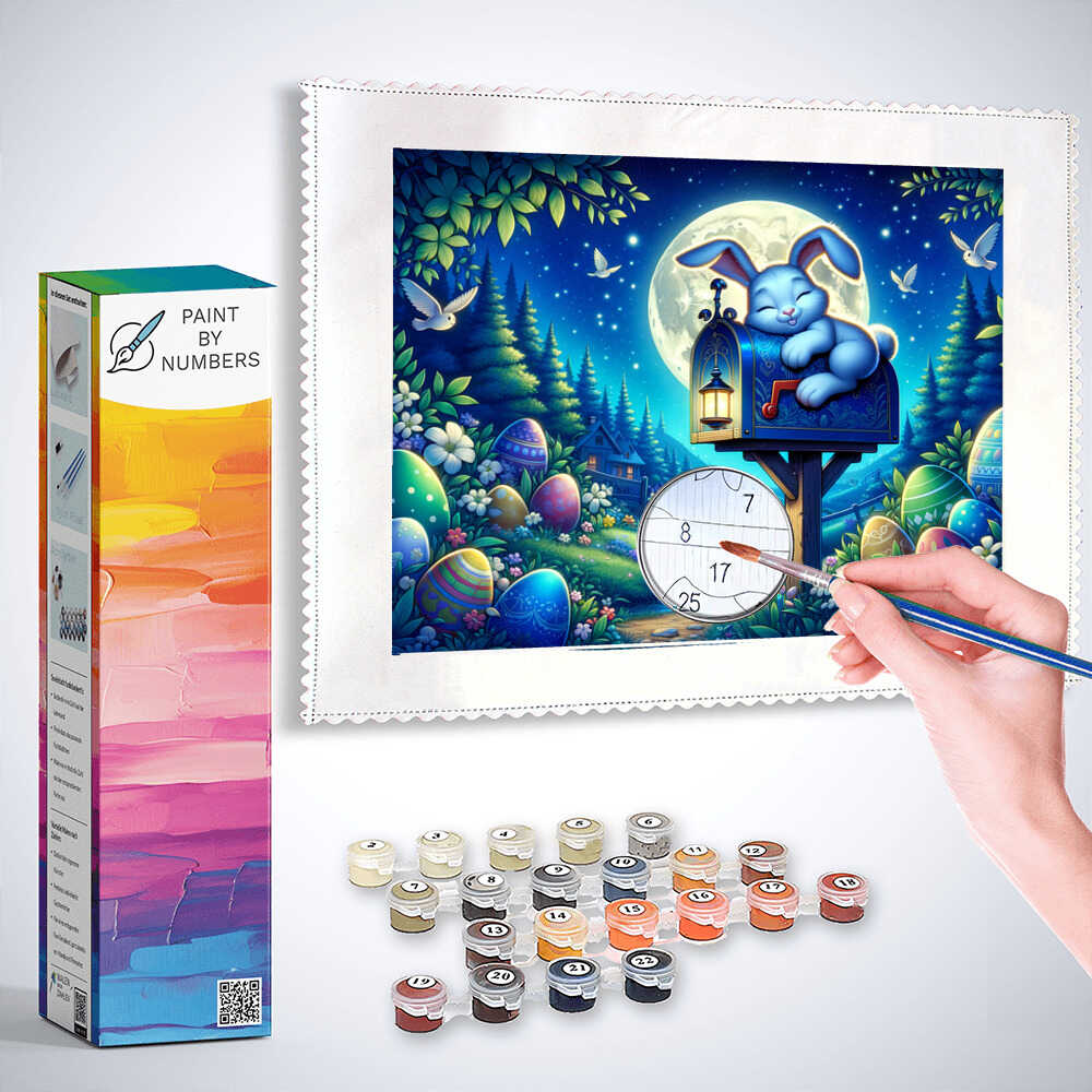Paint by Numbers - Easter Post
