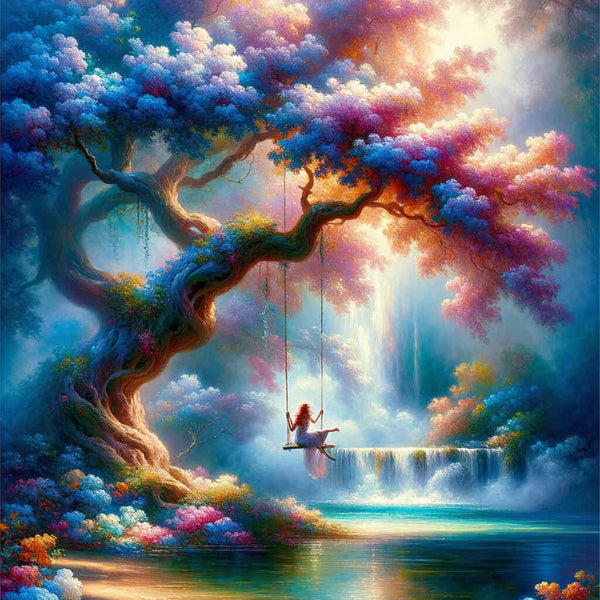Paint by Numbers - Tree swing