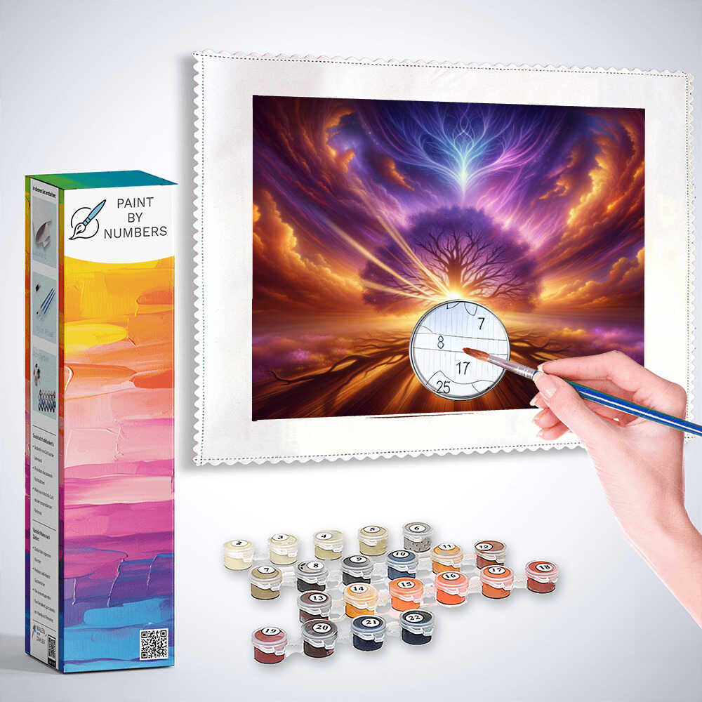 Paint by Numbers - Tree of light