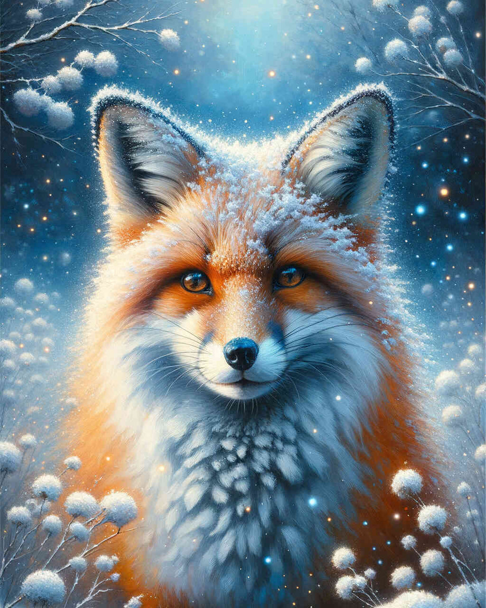 Paint by Numbers - Fox, color