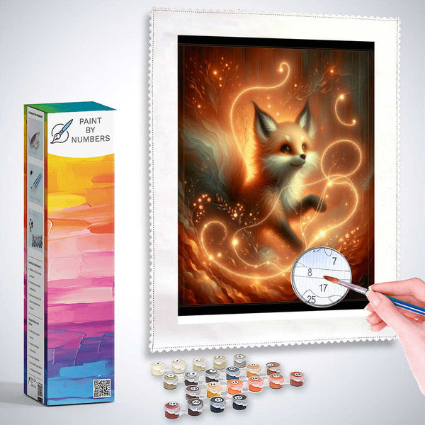 Paint by Numbers - Light Chains Fox