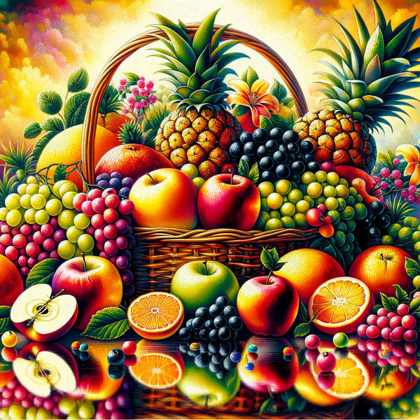 Paint by Numbers - Fruit Basket