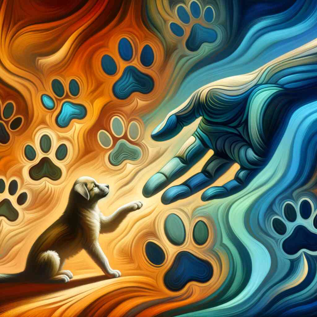 Paint by Numbers - Hand Paw Prints