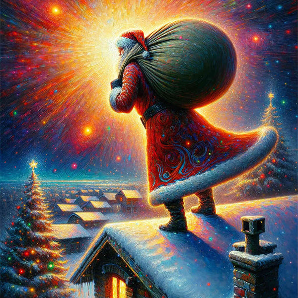 Paint by Numbers - Full Santa Claus