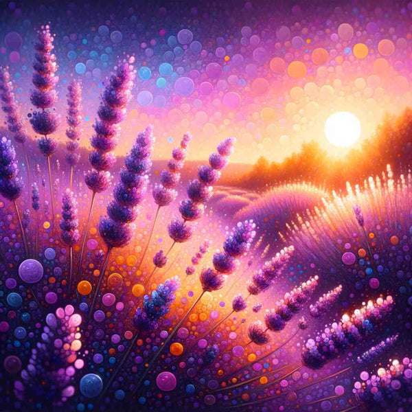 Paint by Numbers - Lavender in the Sunshine