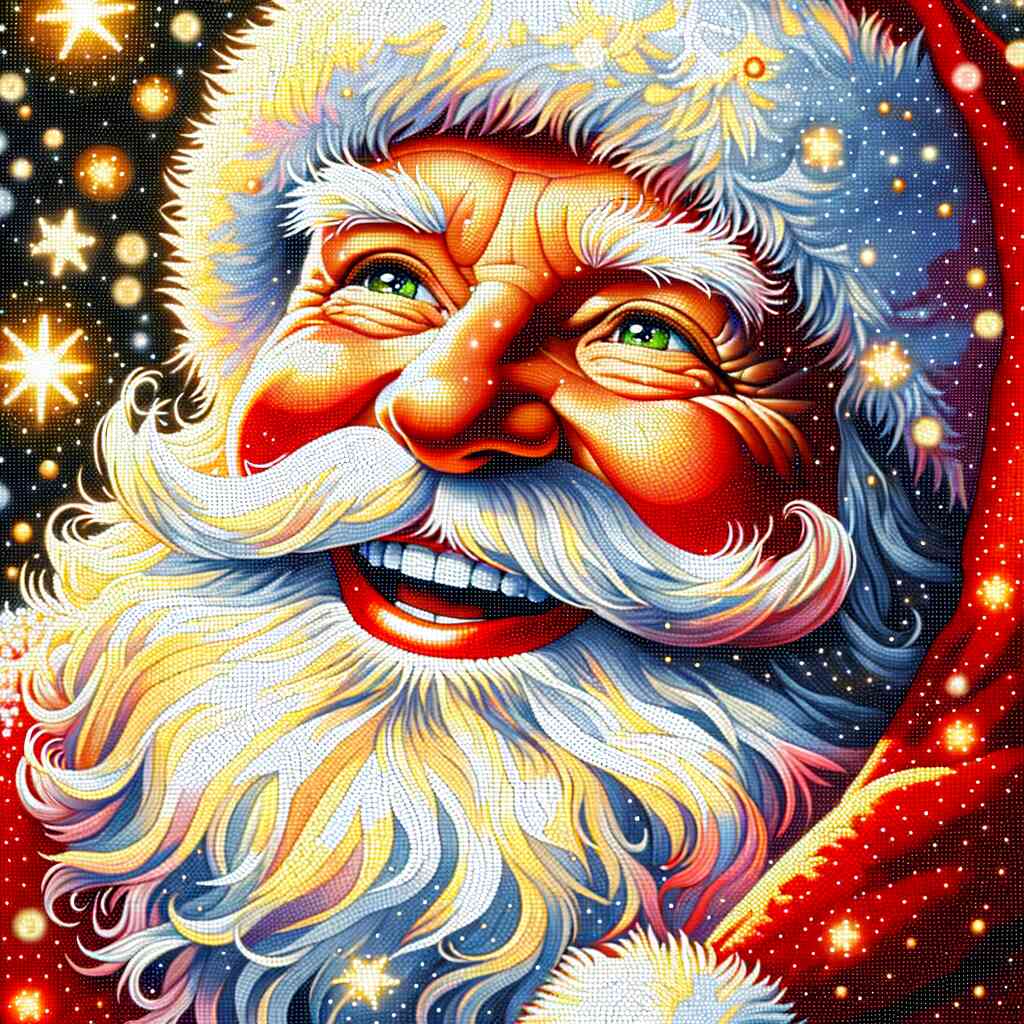 Paint by Numbers - Santa Claus, comic