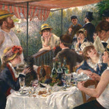 Pierre Auguste Renoir, Mittagessen auf dem Boot - Klassiker - hochwertige Leinwand - 3fuer2, exclude, Hoch, Horizontal, Klassische Kunst