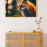 Malen nach Zahlen - Fuchsportait - hochwertige Leinwand - Fuchs, Horizontal, Tiere