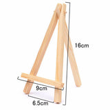 Staffellei aus Holz - hochwertige Leinwand - Zubehör