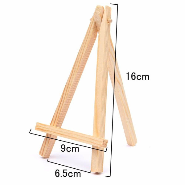 Staffellei aus Holz - hochwertige Leinwand - Zubehör