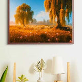 Malen nach Zahlen - Naturlandschaft - hochwertige Leinwand - Horizontal, Landschaft